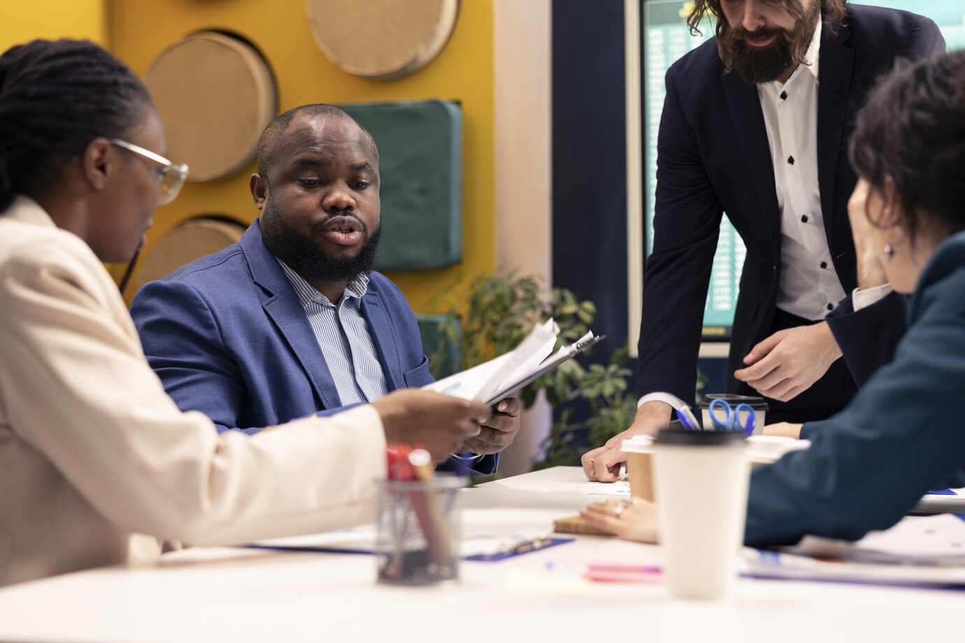 managing an office